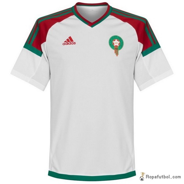 Camiseta Marruecos Replica Segunda 2018 Blanco